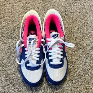 Nike  Air Max Sneakers - White, Blue, Pink